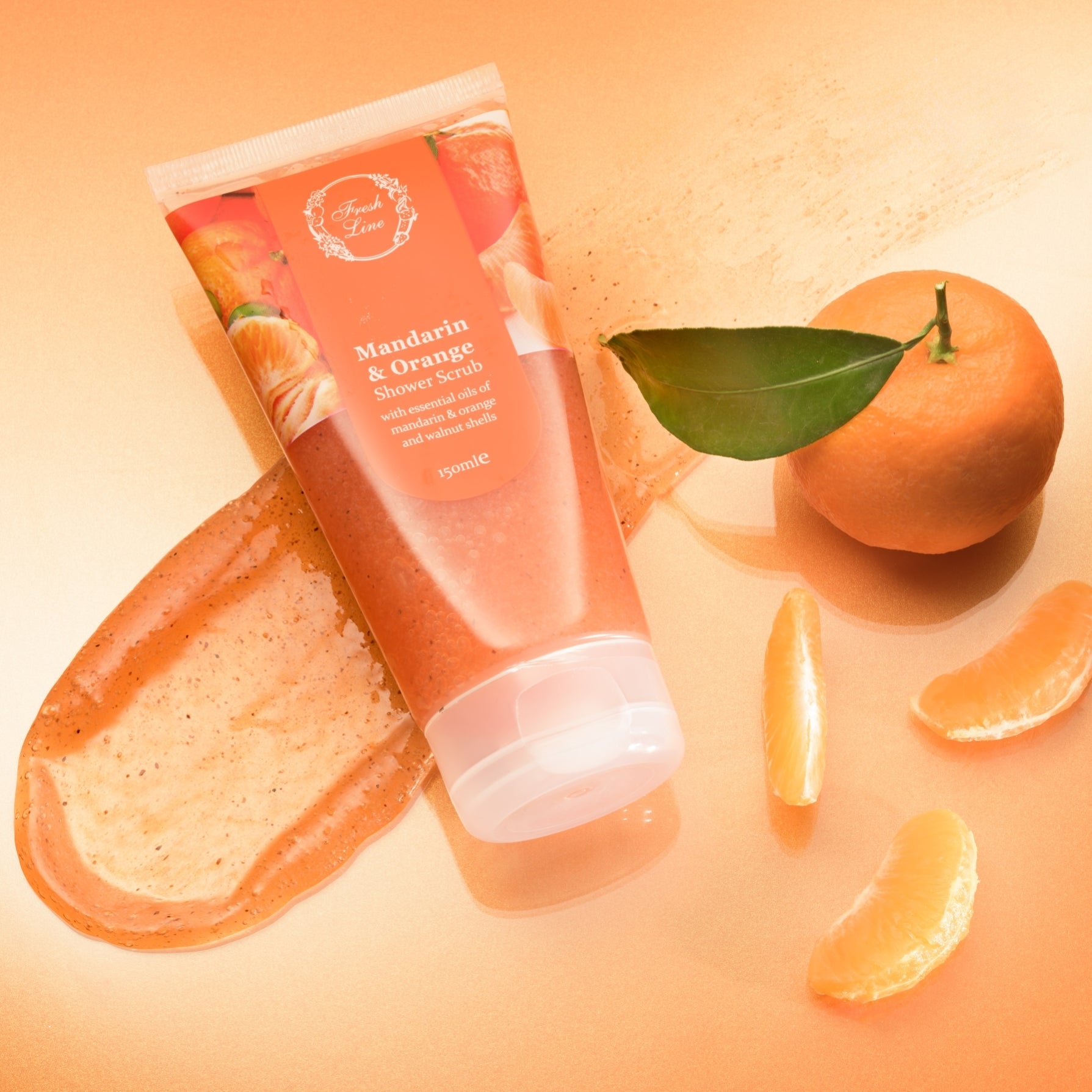 Mandarin & Orange Shower Scrub