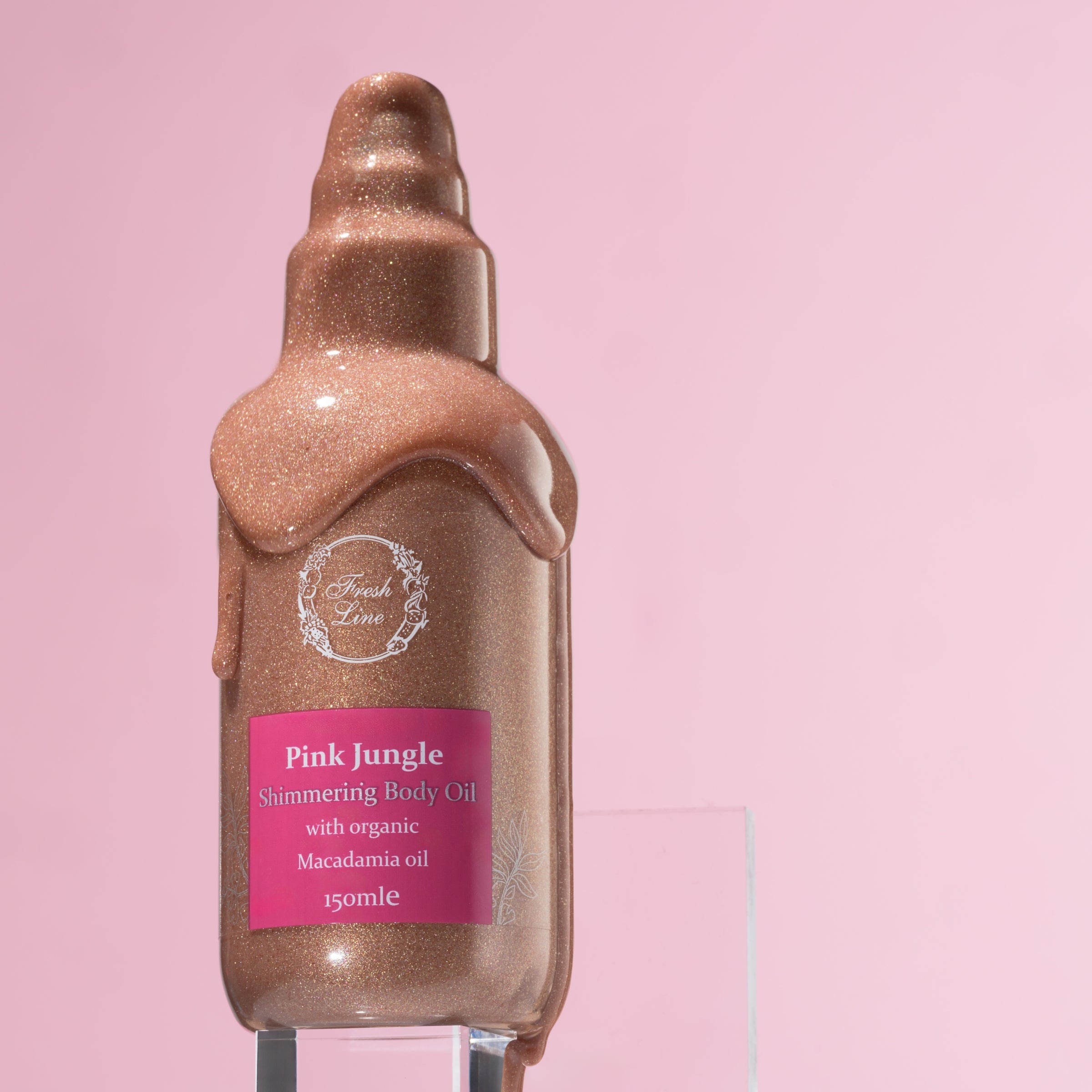 Pink Jungle Shimmering Body Oil