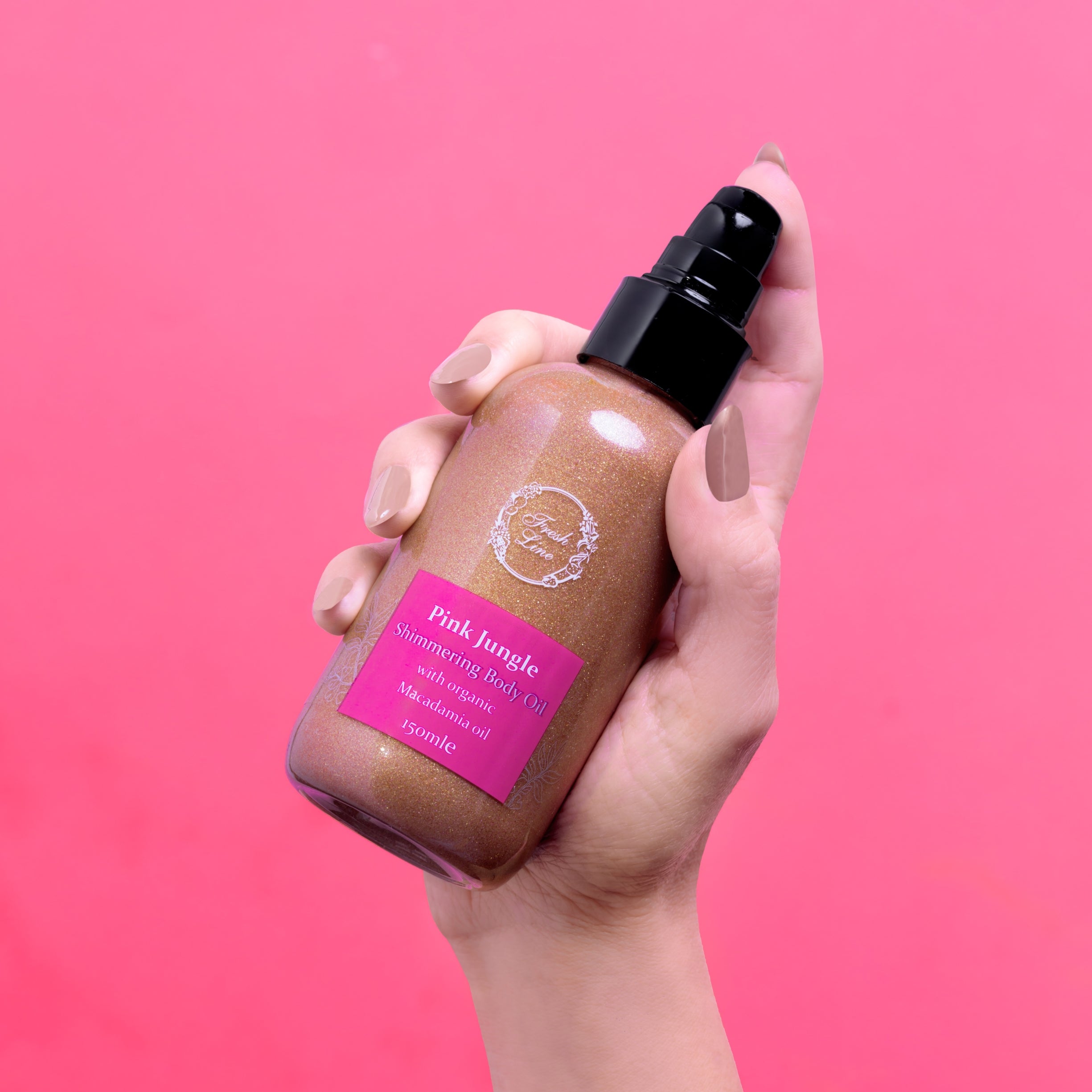 Pink Jungle Shimmering Body Oil