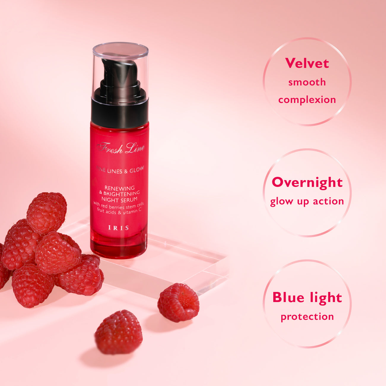 Iris Ορός Νύχτας για Ανάπλαση & Λάμψη