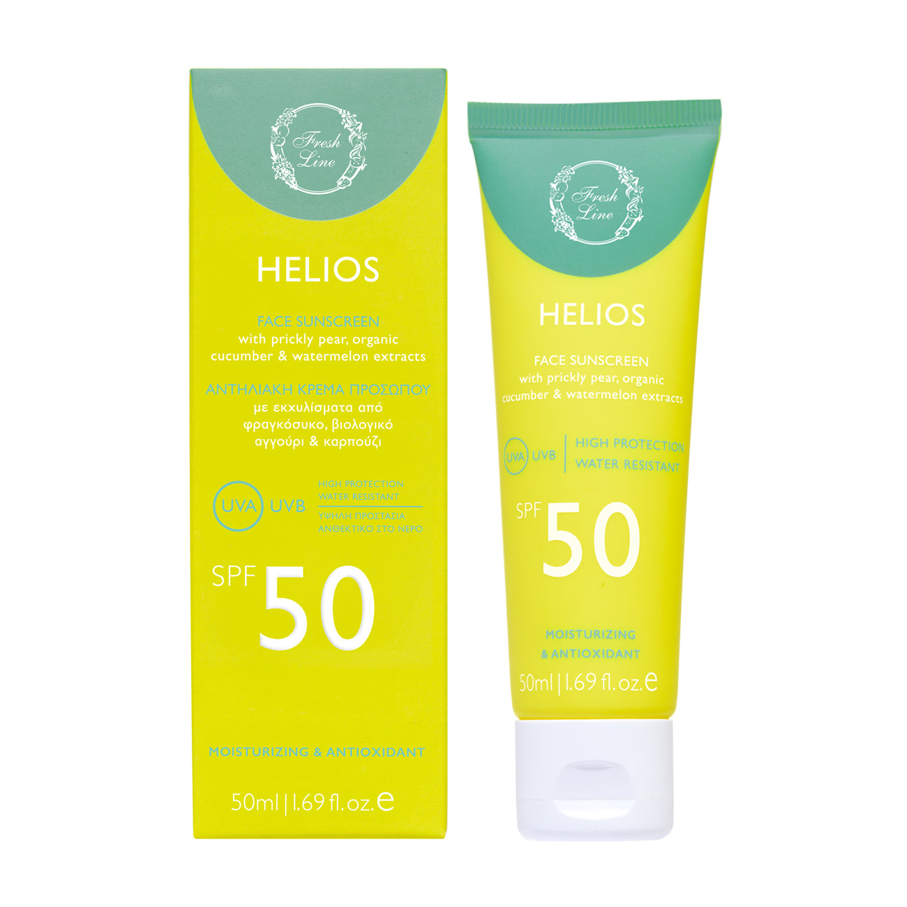 Helios Face Sunscreen SPF50