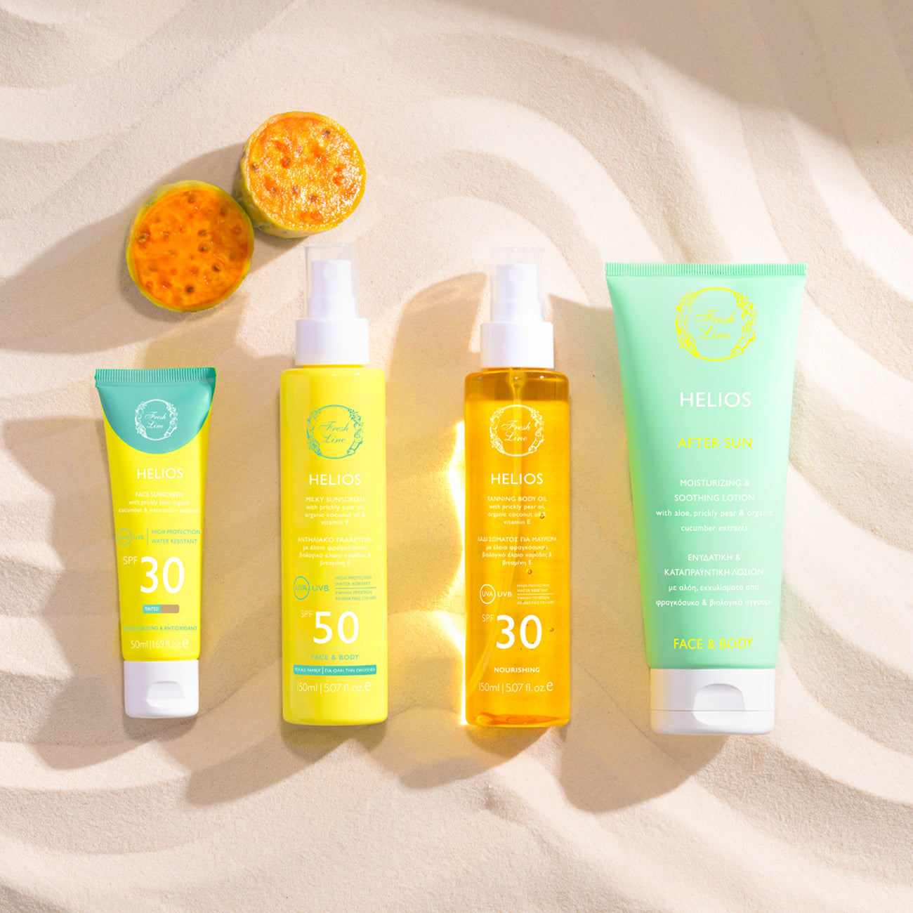 Helios Milky Suncreen SPF50 for Face & Body