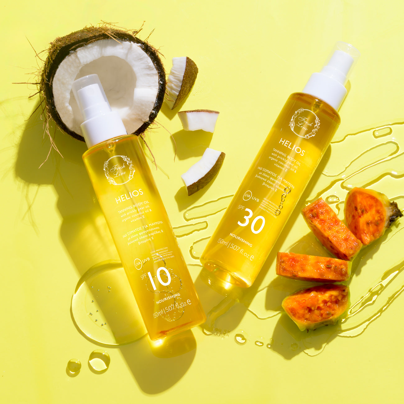 Helios Tanning Body Oil SPF30