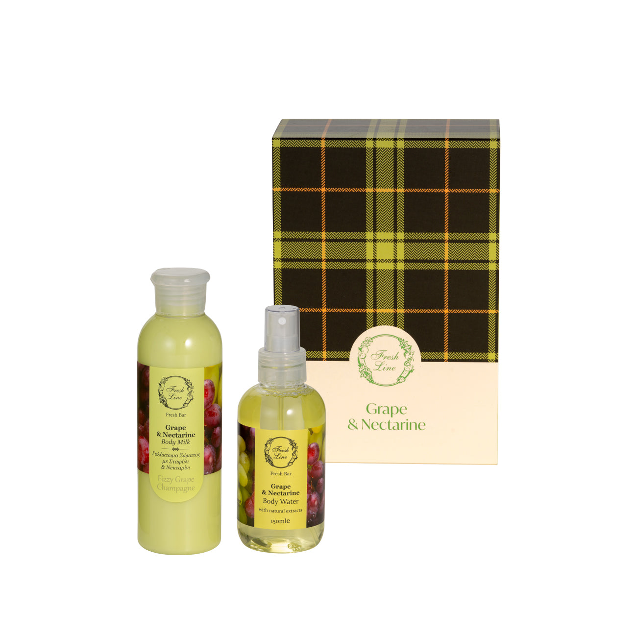 Grape & Nectarine Body Care Set 2 pcs